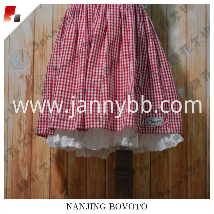 red checked dress01